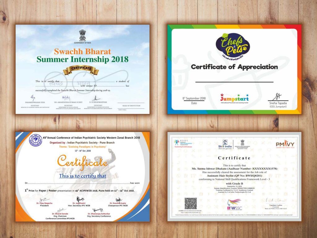 fast and economical certificate printing Oxford